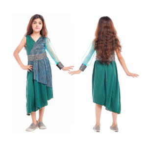 Fabriqué en usine pas cher carnaval <span class=keywords><strong>mythologie</strong></span> <span class=keywords><strong>grecque</strong></span> méduse filles Cosplay robe Costume pour enfants - Product Image 1