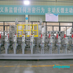 DEPAMU <span class=keywords><strong>Chemical</strong></span> Dosing <span class=keywords><strong>Skid</strong></span> DPJY-1.5X2-DPMSWABK22-6.5 com quatro bombas dosadoras e dois tanques para injeção de tratamento de águas residuais - Product Image 3