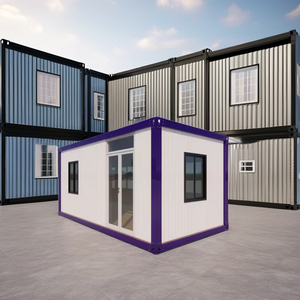 Casa đúc sẵn mô-đun 40ft <span class=keywords><strong>20ft</strong></span> <span class=keywords><strong>container</strong></span> Nhà New Zealand của gói phẳng lưu trữ ngoài trời đổ có thể tháo rời khung thép văn phòng - Product Image 3