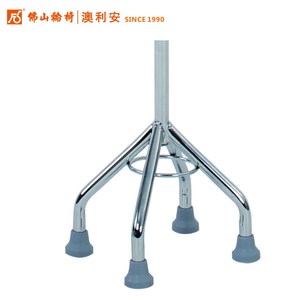 Canne de marche réglable en hauteur à quatre pieds en acier inoxydable Foshan Oriental Cane FS932 pour personnes âgées - Product Image 4