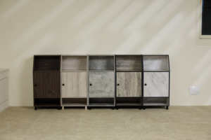 Venta al por mayor de tableros de partículas gabinete de almacenamiento de estilo moderno movible sala de estar y dormitorio gabinete de almacenamiento - Product Image 3