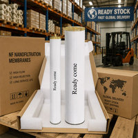 Membrane de nanofiltration NF pour usine de traitement des eaux usées industrielles, éléments de membranes RO 4040 8040 pour la purification de l'eau