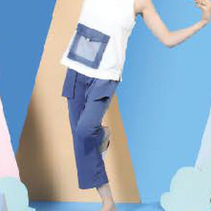 Conjunto de Ropa Casual para Niños, Pantalones de Color y Talla Personalizados con Top Blanco sin Mangas, Ropa de Verano, Precio Ajustable, Vestido para Niñas - Product Image 2