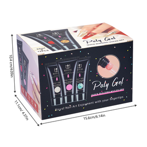 RISYAL Poly Nail Gel 30ml Nude Nature <span class=keywords><strong>Builder</strong></span> per Estensione Unghie, Gel Colorato per Tutte le Stagioni, Gel 3D per Modellatura e Rinforzo Unghie - Product Image 5