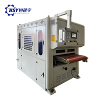 Ponceuse à bande rotative plate en acier inoxydable avec moteur et roulement pour le débavurage et le ponçage des tôles métalliques (55KW)