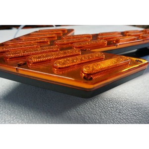 Super qualité ambre LED panneau de signalisation directionnel flèche signe lumière sécurité routière 12V 24V pour gicleurs camions à ordures TAL632 - Product Image 4