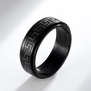 Viking Spinner <b>Rings</b> Stainless Steel NorsRunes Viking <b>Ring</b> Bands <b>Fidget</b> Spinner Men's Anxiety <b>Rings</b> - Product Image 4
