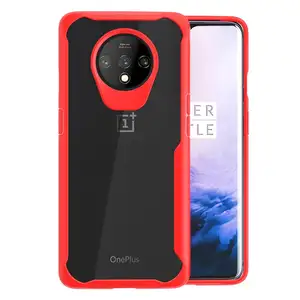 混合 TPU PC 手机保护套适用于 Oneplus 7T 1 + 7T Case Clear Back Cover