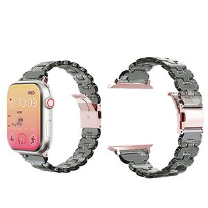 Correas para Reloj Inteligente Compatibles con Apple Watch, Correa de Reloj con Diseño de Pétalos Láser, Correa Iridiscente para Relojes Samsung y Huawei - Product Image 2