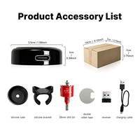 YOUDUCAR pour système Android, navigation automobile, autoradio, lecteur DVD, boutons de commande sans fil ronds, ruban adhésif 3M et fixation par perçage, plug & play