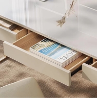 Villa Salle d'étude Mobilier de bureau Table de direction moderne Table de direction Plateau en marbre blanc Table d'étude beige