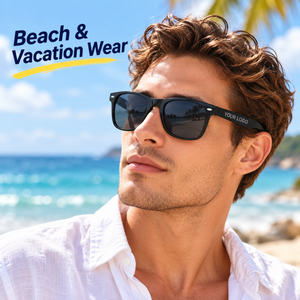 Gafas de Sol Cuadradas Negras con Logotipo Personalizado para Hombre y Mujer, Moda, Viajes al Aire Libre, OEM, Venta al Por Mayor, Estilo Acetato - Product Image 6