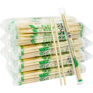 Palillos de Bambú Tensoge Redondos Desechables con Palillos Dentales, Impresión de Logotipo Personalizado, Alta Calidad, Precio Mayorista Chino - Product Image 1