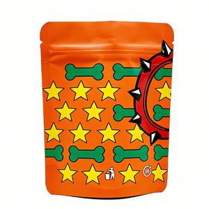 SK Brand Stand up Pouch for Candy Recyclable PE Laminated <b>Material</b> with Zipper Top Customizable - Product Image 3