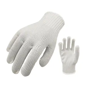EN388 European Standard Grade 5 Anti-cut Kitchen Slaughtering Protection Cutting Proof Labor Work Protection Gloves