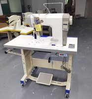Machine à coudre industrielle automatique électrique à pied marcheur robuste pour cuir, prix