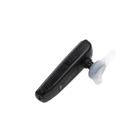 Headset Bluetooth Walkie Talkie Nirkabel, Mikrofon PTT, Mikrofon Handsfree, Mikrofon Earclip untuk Android IOS