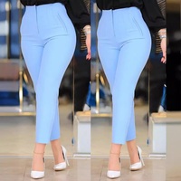 Pantalons décontractés personnalisés pour femmes Vêtements de travail pour femmes Pantalons crayons de haute qualité Pantalons antistatiques pour vêtements de cérémonie Pantalons pour usage de bureau