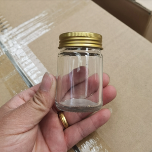 50 grammes 1.7 oz bouteille en verre vide Thai Herbal Wax Massage <span class=keywords><strong>Baume</strong></span> <span class=keywords><strong>Tigre</strong></span> Pommade Pot avec bouchon à vis en or - Product Image 3