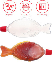 Mini bouteille de sauce à sushi jetable en forme de poisson vinaigre sauce soja paquets d'assaisonnement pour les repas à emporter
