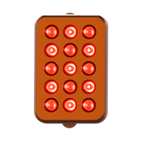 Panel Lampu Merah Kamar Mandi Tahan Air IP65 660nm 850nm Terapi Cahaya Led Mini Inframerah Dekat Portabel