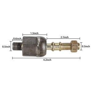 Rotule interne et écrou pour Club Car DS / Rotule <span class=keywords><strong>de</strong></span> crémaillère <span class=keywords><strong>de</strong></span> direction compatible avec les voiturettes <span class=keywords><strong>de</strong></span> <span class=keywords><strong>golf</strong></span> DS 1997 et modèles ultérieurs 101880201 - Product Image 6