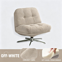Fauteuil œuf en acier personnalisable au design moderne, écologique et durable, pour salon
