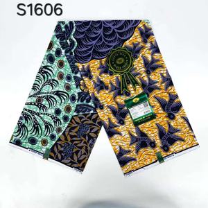 고품질 6야드 단위 아프리칸 왁스 원단 홀랜드 100% 순면 패션 드레스용 - Product Image 5