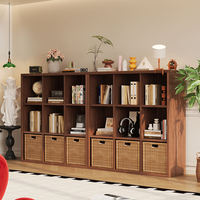 Meuble de rangement et de présentation modulaire personnalisable en cubes, pour livres et petits objets, idéal pour la décoration de la maison, du bureau, du salon ou de la villa