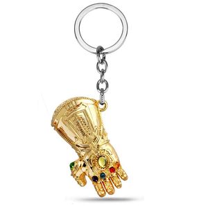 Porte-clés en métal en gros, Porte-clés Gants <span class=keywords><strong>de</strong></span> <span class=keywords><strong>Thanos</strong></span>, Décapsuleur en métal, Pendentif cadeau - Product Image 3