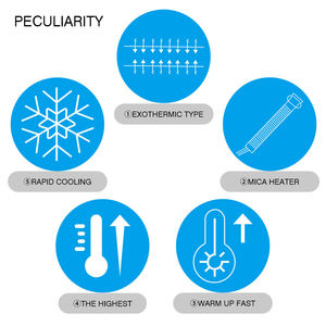 <span class=keywords><strong>Fer</strong></span> à <span class=keywords><strong>souder</strong></span> professionnel tactile 100W 220V avec grande puissance, chauffage rapide, voyant lumineux et fonction de réparation de circuits imprimés - Product Image 6