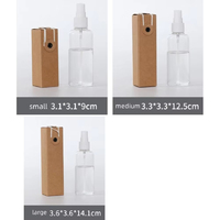 Boîte cadeau de cosmétiques à l'huile essentielle au prix d'usine, boîte d'emballage en papier kraft brun pour parfum d'aromathérapie