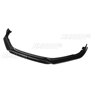 Black/Carbon Fiber Look Front Bumper <b>Splitter</b> Lip Spoiler Body Kit Bumper Diffuser for Honda for Accord 10.5th Gen 2021 2022 - Product Image 5