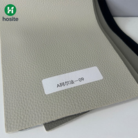 Cuir PU gaufré durable sans solvant, matériau recyclable, résistant aux taches, épaisseur 1,5 mm, pour ameublement écologique maison et voiture