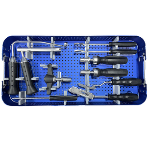 Orthopedic Spinal MIS <strong>Surgery</strong> <strong>Instruments</strong> <strong>Minimally</strong> <strong>Invasive</strong> Percutaneous Pedicle Screws MISFIX 5.5MM <strong>Instrument</strong> Set