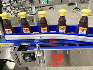 Utomatic-pegatina adhesiva de doble cara para botella, máquina de etiquetado plana y redonda, precio - Product Image 6