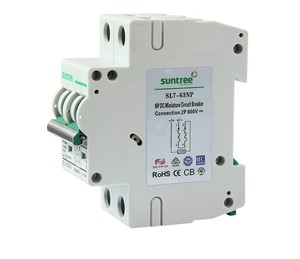 Disjoncteur miniature Suntree <span class=keywords><strong>SL7</strong></span> non polarisé DC 6a-63amp, électronique, 550V 800V, MCB pour système photovoltaïque - Product Image 5