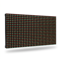 Modul Layar LED P10 DIP Dua Warna Merah Hijau Tahan Air Luar Ruangan Kecerahan Tinggi 320x160mm Panel Tanda Bergulir untuk Etalase Toko