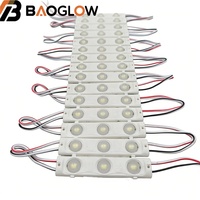 DC12V SMD 2835 1W 160 °   Module LED étanche IP65 blanc chaud rouge bleu jaune rose haute luminosité pour enseigne LED et panneau publicitaire