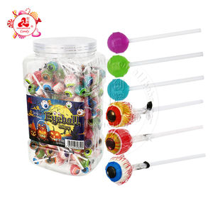 Sucette dure en forme de globe oculaire miniature de 3 g pour Halloween - Product Image 1