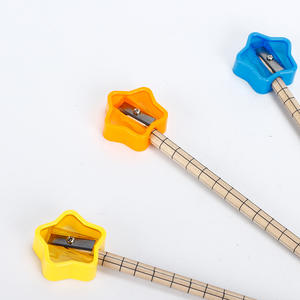 MINI Sacapuntas de plástico para niños de regreso a la escuela esencial-<span class=keywords><strong>papelería</strong></span> portátil y de colores sacapuntas Manual - Product Image 3