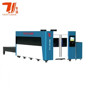 TY-3015JB 1KW Fiber Laser Cutting Machine por Automatic Loading System para Processamento