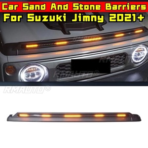 Barrières anti-gravier LED pour voiture, barrières anti-sable et pierres pour Suzuki Jimny 2021+, kit carrosserie, accessoires auto - Product Image 2