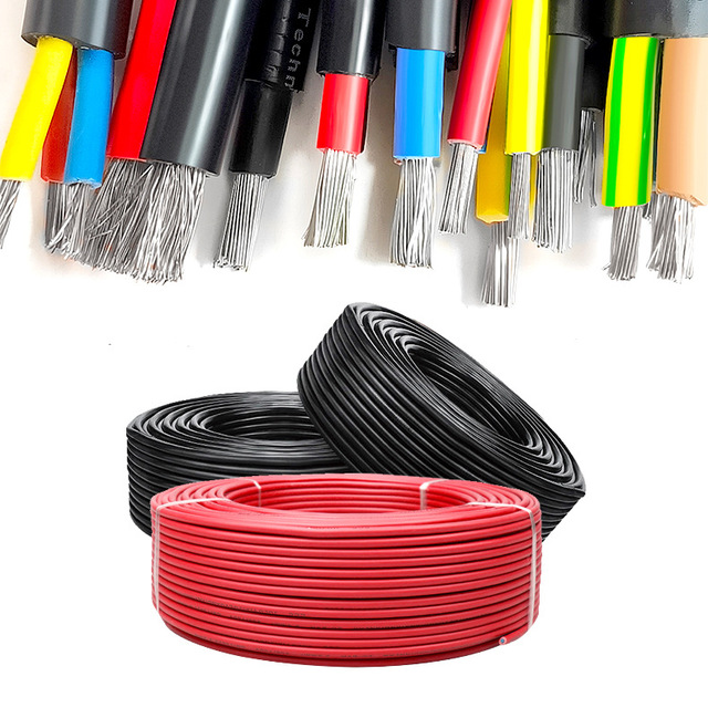 Wholesale HOLY Brand High Voltage Solar PV Cable XLPE Insulated XLPO Jacket Tin Plated Copper Core 1000V/1500V Rated Power
