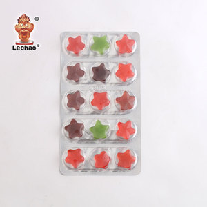 Caramelos de Goma con Forma de Estrellas Personalizables, Multicolores, Dulces al por Mayor, Caramelos de Goma Suaves, Certificados Halal, Producto a Granel - Product Image 5