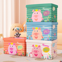 Vente en gros de jolis tabourets de dessin animé, pliables, multi-tailles, 47l, imperméables, pouf