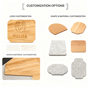 Sous-verre en pierre de schiste naturel personnalisable par sublimation avec forme de cœur - Product Image 5