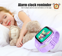 Montres GPS pour enfants avec surveillance à distance 4G, appel vidéo SOS, montre GPS intelligente pour enfants, faible consommation d'énergie