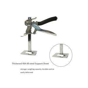 WISDOM Herramienta de elevación manual que ahorra esfuerzo, elevador de puertas, armarios y paneles de yeso, ajustador de altura para azulejos de <span class=keywords><strong>pared</strong></span>, localizador de altura para azulejos metálicos - Product Image 3