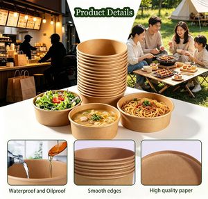 Cajas de Papel Ecológicas Compostables de Lujo Personalizadas, Caja para Comida para Llevar, Empaque de Alimentos - Product Image 4